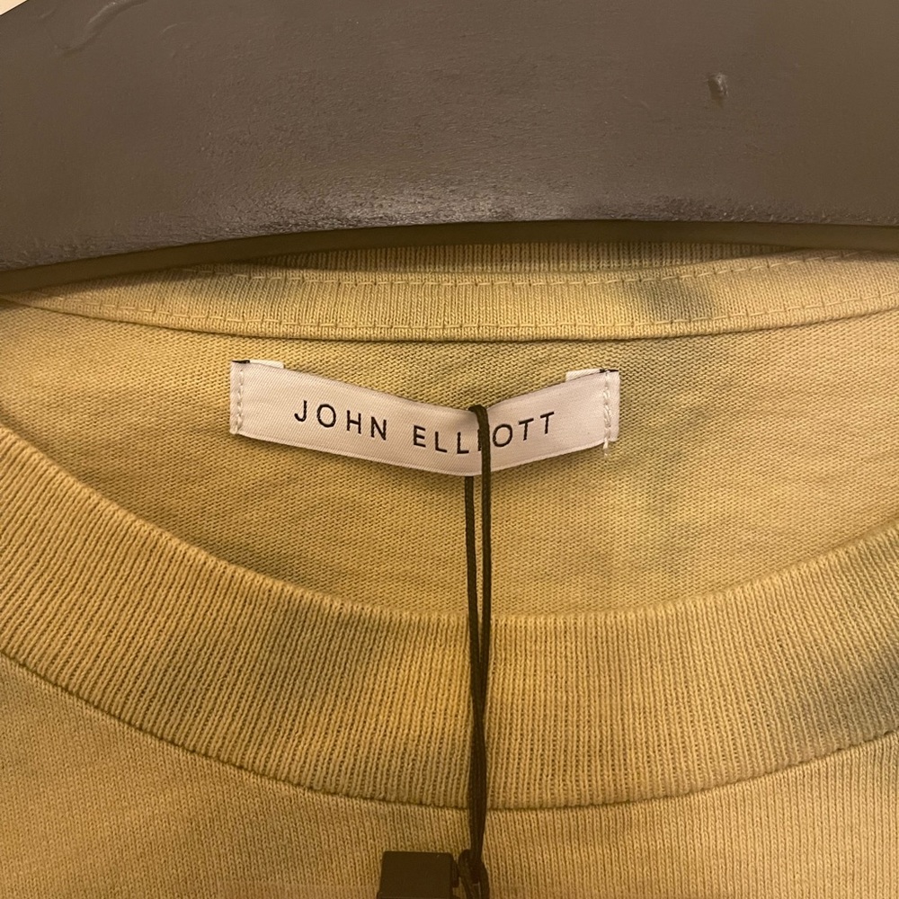 John Elliott Long Sleeve University Tee Reflection Dye Muir - Picture 2 of 3